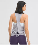 Sports Sleeveless Jogger Yoga Top Women Gym Vest Casual Tank Top
