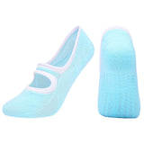 Yoga Socks Non Slip Skid Socks with Grip(3 Pairs,Random Colors)