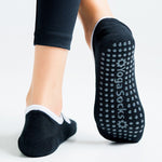 Yoga Socks Non Slip Skid Socks with Grip(3 Pairs,Random Colors)