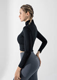 Women's Slim Fit Yoga Workout Jacket Full Zip Running Lightweight Outerwear