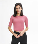 Women's Middle sleeve tight light weight T- shirt