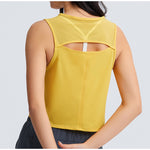 New Arrival Loose Free Style Womens Sports Wear Crop Tank Top Sweat Shirts