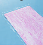 Yoga mat towel non-slip pink blue green