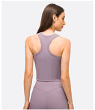 Yoga Tops Women Sexy Gym Vest tight Sleeveless Running shirt Quick Dry Tank Top