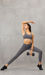 High Impact adjust strape hooks sports training yoga bra