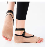 Half Finger Non-slip Yoga Socks(3 colors,random colors)