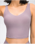 Sexy yoga moisture absorption sweat  elastic tight yoga vest tank tops