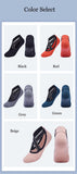 No finger Non-slip Cross Strap Yoga Socks(3 Pairs,Random color)