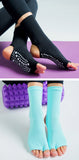 Half Finger Non-slip Knee-high Yoga socks(3 Pairs,random colors)