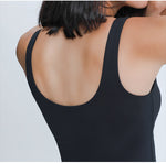 Yoga vest shockproof gathered thread outer wear sports underwear tank top