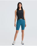 Women Sport Yoga Top Thin Fitness Sleeveless  Quick Dry Vests Loose Running T-Shirt