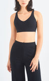 cropped tank bra