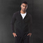 Men's Standard Full-Zip Hooded Fleece Sweatshirt Coat