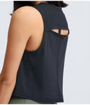 New Arrival Loose Free Style Womens Sports Wear Crop Tank Top Sweat Shirts