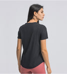 Light weight quick dry fit short sleeve T-shirt