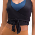 Fashion  Workout tight Yoga Crop Top Gym Vest with strap