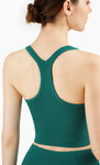 Naked feeling sports top vest fitness training yoga bra