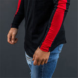 Men's Solid color oflong sleeve Sport Tee