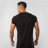 Men's Slimming Shirt Compression Base Layer Slim Muscle Short Sleeve