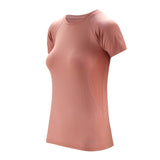Women's Breathable High Elastic  short sleeve T-shirt