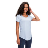 High elastic quick dry women's fitness T-shirt