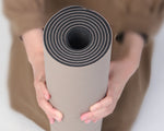 Frosted PU yoga mat 185*68*0.5cm