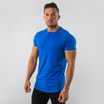 Men's Slimming Shirt Compression Base Layer Slim Muscle Short Sleeve