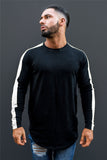 Men's Solid color oflong sleeve Sport Tee