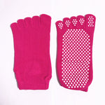 Five Finger Non-slip Yoga Socks(3 Pairs,random colors)