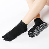 Five Finger Non-slip Yoga Socks(3 Pairs,random colors)