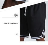 Men's 2-Pack Loose-Fit 10" Workout Gym Shorts with Pockets