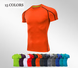 Men's Athletic Short Sleeve Compression Shirts