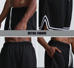 Men's 2-Pack Loose-Fit 10" Workout Gym Shorts with Pockets