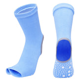Half Finger Non-slip Knee-high Yoga socks(3 Pairs,random colors)