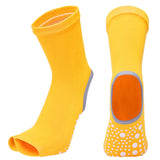 Half Finger Non-slip Knee-high Yoga socks(3 Pairs,random colors)