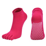 Five Finger Non-slip Yoga Socks(3 Pairs,random colors)