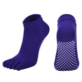 Five Finger Non-slip Yoga Socks(3 Pairs,random colors)