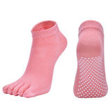 Five Finger Non-slip Yoga Socks(3 Pairs,random colors)