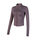 Women's Full Zip Athletic Jackets with Thumb Holes