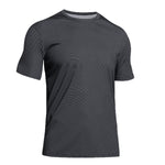 Men's Short Sleeve Mesh Moisture Wicking Athletic T-Shirt