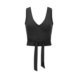 Fashion  Workout tight Yoga Crop Top Gym Vest with strap