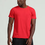 Men's Workout Running Shirts Quick Dry Cool-Dri Short Sleeve Athletic Shirts