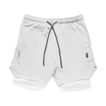 Mens 2 in 1 Running Shorts with Pocket & Towel Loop