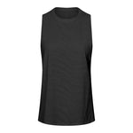 Breathable see through  Loose Fitness Yoga Blank Long Cami Tank Top for Women Gym