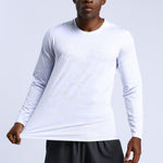 Men's Casual Basic Active Sports Long Sleeve  T-Shirt
