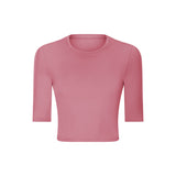 Women's Middle sleeve tight light weight T- shirt