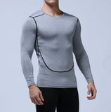 Men's Compression Shirts, Dry Fit Long Sleeve Base Layer Top T-shirt