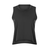 Women Sport Yoga Top Thin Fitness Sleeveless  Quick Dry Vests Loose Running T-Shirt