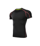 Men's Athletic Short Sleeve Compression Shirts
