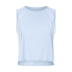 New Arrival Loose Free Style Womens Sports Wear Crop Tank Top Sweat Shirts